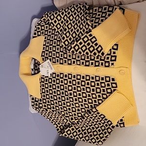 Zara knit sweater cardigan, size L
